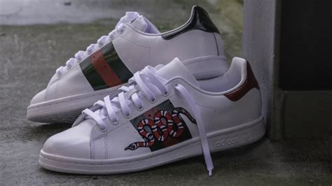 gucci ace stan smith|Gucci ace tongue.